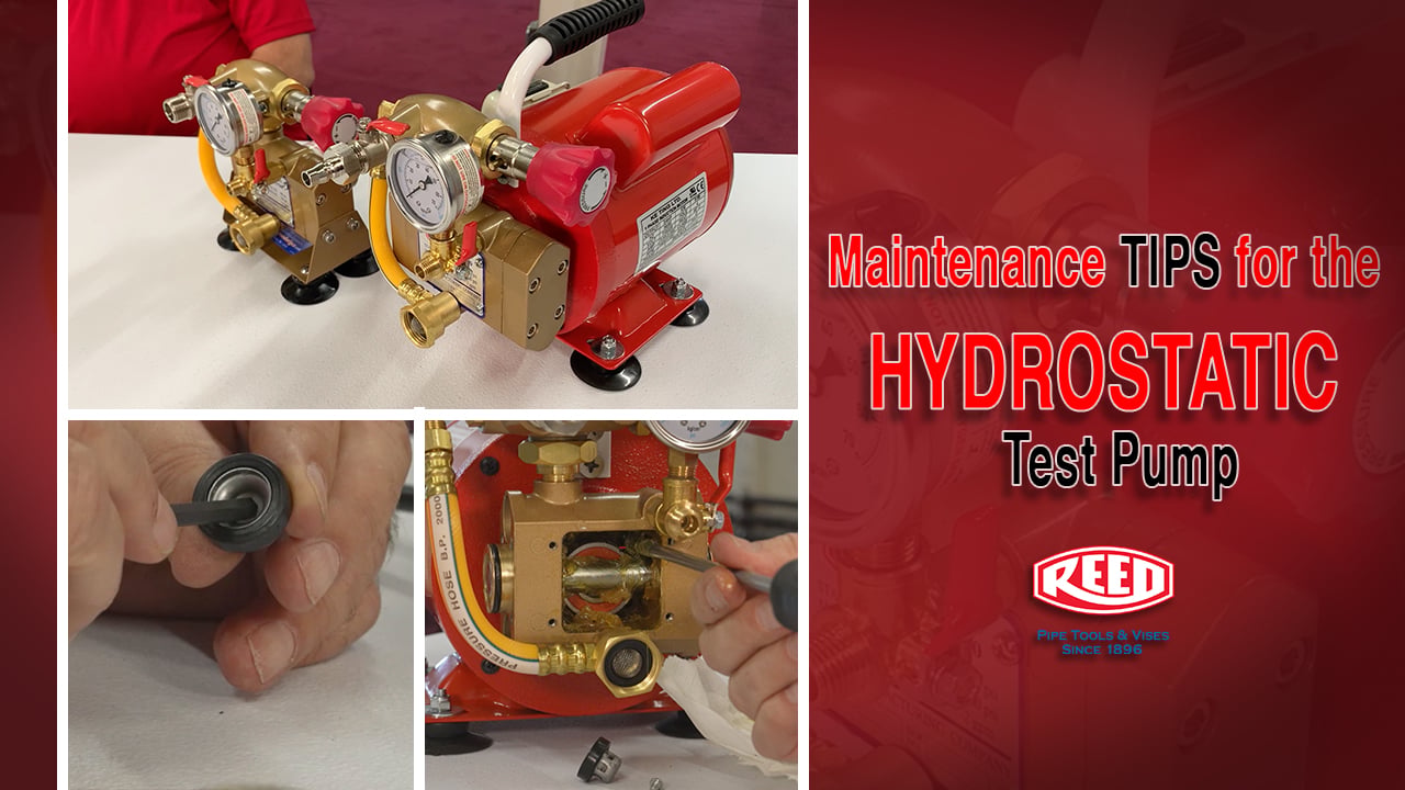Hydrostatic Test Pumps - Maintenance Tips